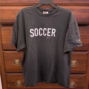 Nike Men's Black Soccer T-Shirt